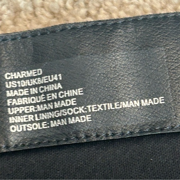 Shoe Dazzle ERIKA JAYNE COLLECTION Charmed Over The Knee Boot Sz 10 - Picture 13 of 14